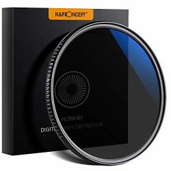 K&f Concept 72MM Neutral Density Filter Nd 8 Filter And Cpl Circular Polarizing Filter 2 In 1 For Camera Lens Multi-resistant Coating Ultra Clear Waterproof Scratch-resistant