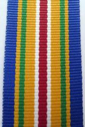 Full Size: Sa Police Gold Medal For Outstanding Service Ribbon 15cm...