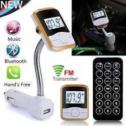 Creazy Lcd Car Kit MP3 Bluetooth Player Fm Transmitter Modulator Sd Mmc USB Remote