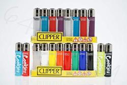 20 Brand New Full Size Refillable Original Clipper Lighters