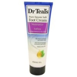 Dr Teal& 39 S Pure Epsom Salt Foot Cream With Shea Butter & Aloe Vera & Vitamin E 240ML - Parallel Import