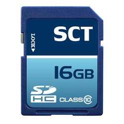Professional Sct Sd Sdhc 16GB 16 Gigabyte Memory Card For Pentax Optio E30 E40 E50 E60 E70 E80 E85 M50 M60 M85 M90 P70