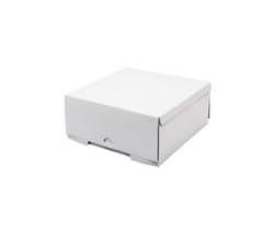 Cake Or Takeaway Box - 50 Units - White - 9 X 9 X 5