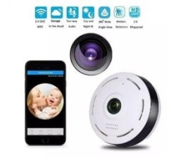 A8-S Wifi Smart Net Wireless Panoramic Camera HD 360 Degree Night Vision Fisheye Security