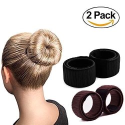 Deals On Coco Blvd 2 Pack Women Girls Hair Bun Maker Magic Diy