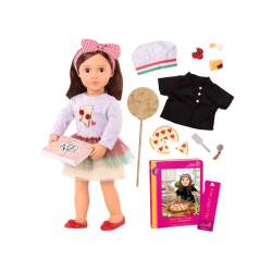 Doll Deluxe Doll Francesca With Book 18INCH Brunette