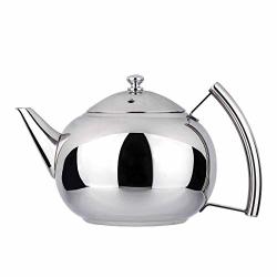 Clear Glass Teapot with Removable Infuser, Blooming and Loose Leaf Tea  Maker,1000ml/33.8oz 