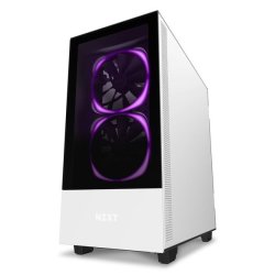 NZXT H510 Elite H-series Refresh Tempered Glass Atx Premium Compact Mid-tower Desktop Chassis - Steel White black