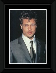 Brad Pitt - Smart Suit Framed MINI Poster - 14.7X10.2CM
