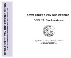 Bewaarders Van Ons Erfenis - Deel 29 Stockenstroom - Drakenstein Heemkring 2012