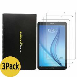 Soineed 3-PACK Samsung Galaxy Tab E 9.6 T560 And T561 Tempered Glass Screen Protector 9H Hardness Bubble Free Ultra-clear Scratch Proof