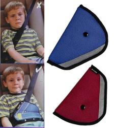 Kids Car Seat Safety Belt Adjuster Blue Only