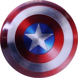 Dynamic Discs Marvel Avengers Dyemax 4 Inch MINI Fuzion Judge Disc Golf MINI Marker Disc - Captain America Shield