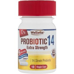 Wellvita Probiotic 14 Strain 10 Veggie Caps