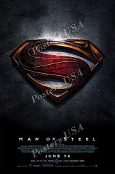 Posters Usa - Dc Man Of Steel Superman Movie Poster Glossy Finish - FIL235 24" X 36" 61CM X 91.5CM