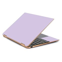 Mightyskins Skin Compatible With Hp Spectre X360 13.3" Gem-cut 2019 - Solid Lilac Protective Durable And Unique Vinyl Decal Wrap Cover Easy