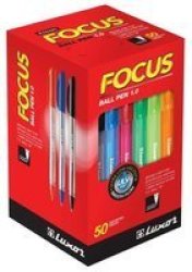 Focus Icy Ball Point Pen 1.0MM Blue Box 50& 39 S