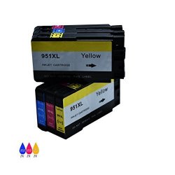 Justcolor 6 Colors Compatible Ink Cartridge Replacement For Hp 951 XL 951XL 950XL Ink Cartridge 2 Cyan 2 Magenta 2 Yellow Compatible With Hp Officejet Pro 8600 8610 8620 8630 8640 8660 251DW 271DW
