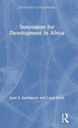 Innovation For Development In Africa Hardcover
