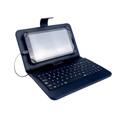 SWISS MOBILE - Universal Wired 7" Keyboard Case