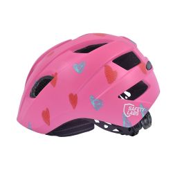 Safeway Safety Labs Kids Helmet LED Safety Light Ages 2 - 7 - EN1078 Certified - Pink Hearts