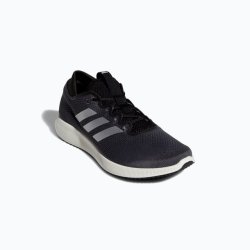 Adidas Men's Edge Flex Running Shoes - Black white