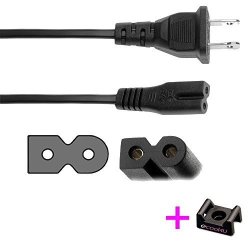 X50018001-10 FT ESE2 ESE3 Sewing Machine Polarized AC Power Cord for Baby Lock EM1 ESE