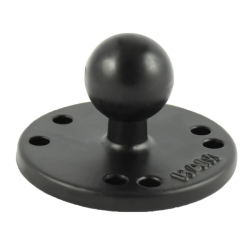 RAM 2.5" Round Base with the Amps Hole Pattern & 1" Ball