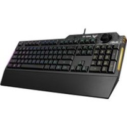 Asus Tuf Gaming K1 Keyboard USB Qwerty English Black