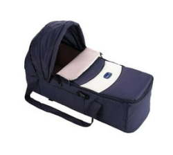 Chicco Portable Newborn Baby Carry Cot Travel Bed - Blue