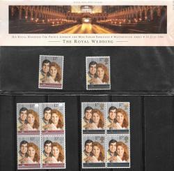 Great Britain 1986 Royal Wedding Sarah Ferguson & Prince Andrew Presentation Pack + Blocks Umm