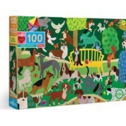Dogs At Play Jigsaw Puzzle 100 Piece