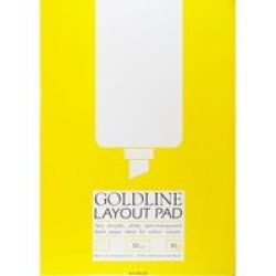 Goldline Layout Pad 50gsm 297x420mm A3 29.7x42cm 