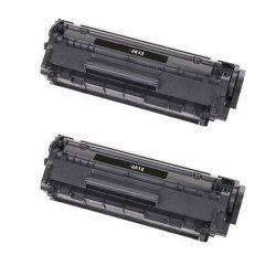 Hi-vision Hi-yields Compatible Toner Cartridge Replacement For Hewlett-packard Hp Q2612A 2-PACK