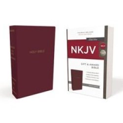 Nkjv Gift And Award Bible Burgundy Paperback Red Letter Edition