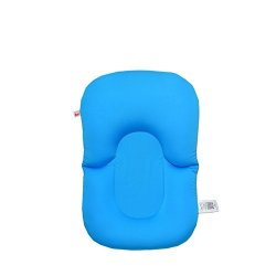 Lyhopes Anti Skid Foldable Baby Bath Tub Bed Pad Bath Chair Shelf Baby Shower Nets Newborn Baby Bath Seat Infant Bath Bathtub Support R Baby Care