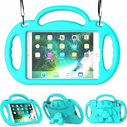 Tirin Kids Case For Ipad MINI 1 2 3 4 5 Ipad MINI Kids Case - Shock Proof Smart Handle Stand Kids Case With Shoulder Strap For Ipad