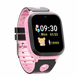 Vankany Kid Smartwatch With Gps Tracker Phone Watch Waterproof For 4-14 Boys Girls With Sos voice Chat remote Monitoring Tracker Smartwatch Compatible With Ios Android Birthday