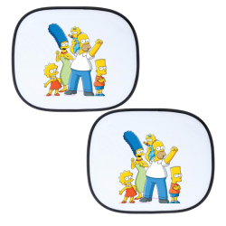 Car Sun Shades - Cartoon - Simpson Family