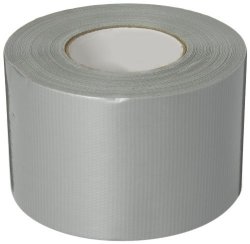 Nashua 398 Polyethylene Coated Cloth Professional Grade Duct Tape 60 Yds Length X 4" Width Silver
