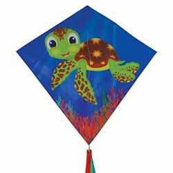 In The Breeze 3318 - Baby Turtle 30 Inch Diamond Kite - Fun Easy Flying Kite
