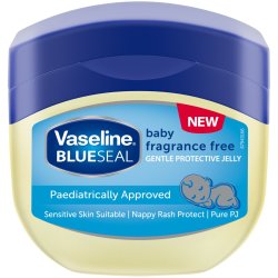 Vaseline Blue Seal Baby Fragrance Free Petroleum Jelly 250ML