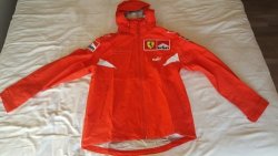 Authentic 2006 Genuine Puma Ferrari F1 Team Rain Jacket Size S Very Rare New Without Tags
