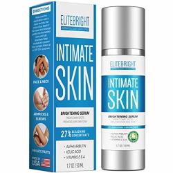 Elitebright Lightening Serum With Alpha Arbutin Collagen & Hyaluronic Acid - Made In Usa - Face & Body Skincare - 1.7 Fl. Oz.