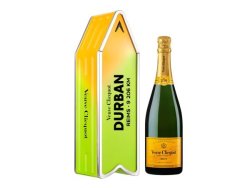 Veuve Clicquot Yellow Label Brut Champagne In Durban Tin 750ML