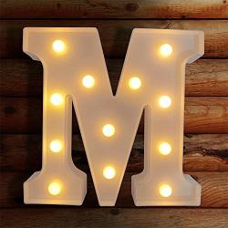 Viti LED Letter Lights Light Up Letters Sign For Night Light Alphabet Marquee Letters For Wall Decor Light Up Letters Wedding birthday Party Battery Powered