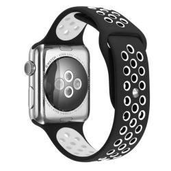 Silicone Sport Strap For Apple Watch 42 44 45 Mm