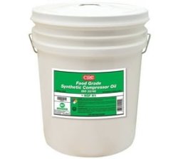 Food Grade Synthetic Compressor Oil Iso 32 46 5 Gal 18. 95 Kg Plastic Drum
