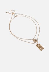 Rubi Ray Of Light Trinkets Necklace - Gold