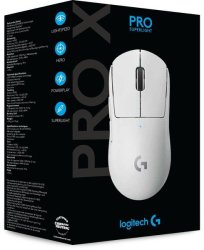 Logitech G - Pro X Superlight Mouse - White